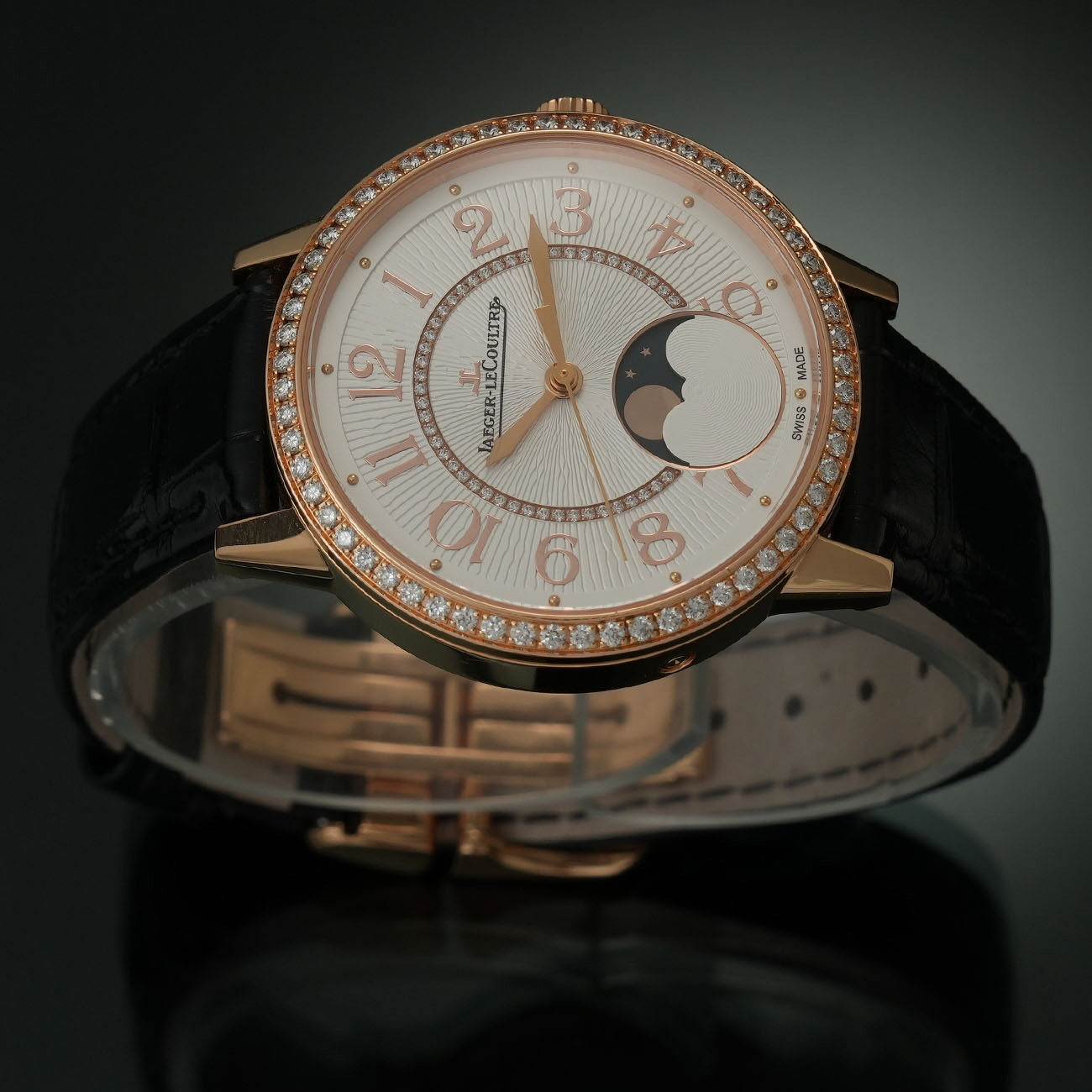 Jaeger LeCoultre(USED)예거르쿨트르 랑데부 클래식 문페이즈 다이아베젤 Q3572430